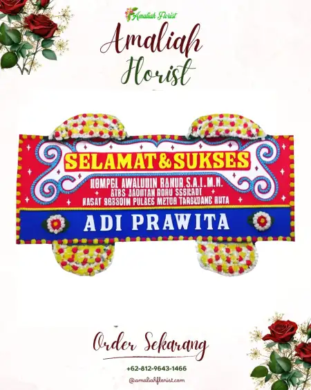 Papan Bunga Ucapan Selamat Ancol Dreamland